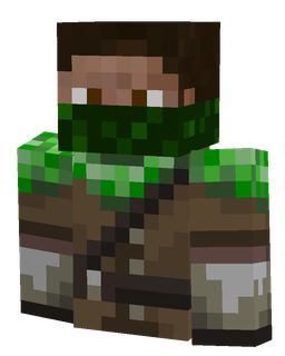 Black skin: bust render