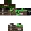 Black skin: raw texture render