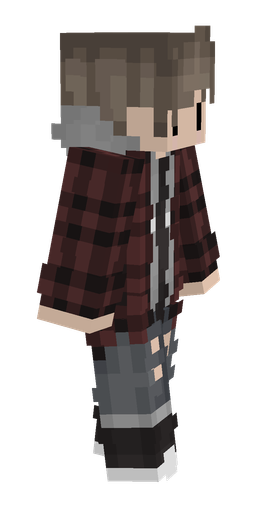 Black skin: body, right side render
