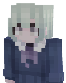 Blue skin: bust render