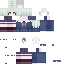 Blue skin: raw texture render