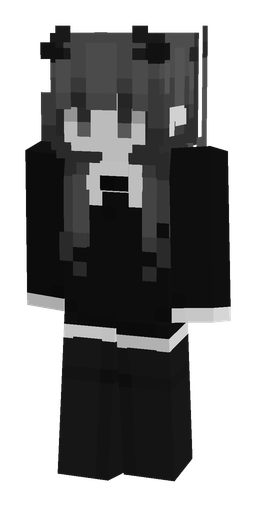 Black skin: body, front render