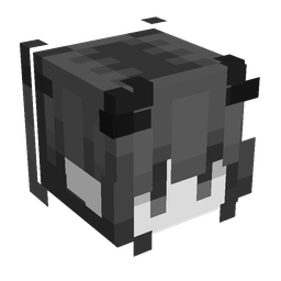 Black skin: head render