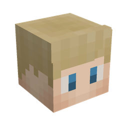 Blue skin: head render