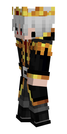 Black skin: body, left side render