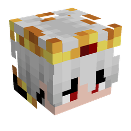 Black skin: head render
