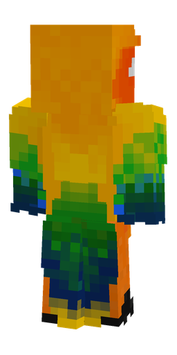 Classic skin: body, back render
