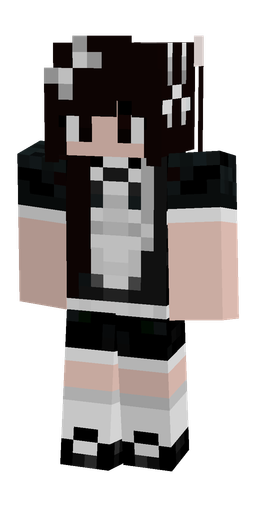 Black skin: body, front render