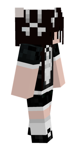 Black skin: body, right side render