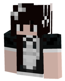 Black skin: bust render