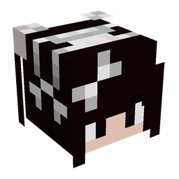 Black skin: head render