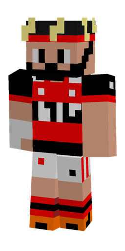 Black skin: body, front render