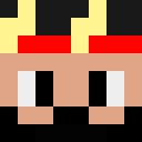 Black skin: face render
