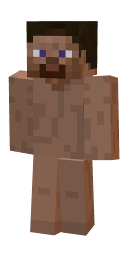 Brown skin: body, front render