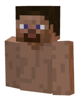 Brown skin: bust render