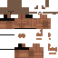 Brown skin: raw texture render