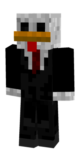 Black skin: body, front render