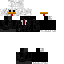Black skin: raw texture render