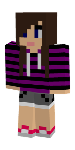 Black skin: body, front render