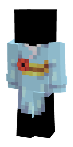 Blue skin: body, front render