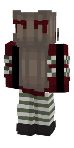 Classic skin: body, back render