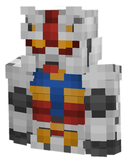 Black skin: bust render
