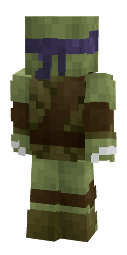 Brown skin: body, back render
