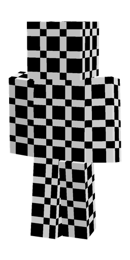 Black skin: body, front render