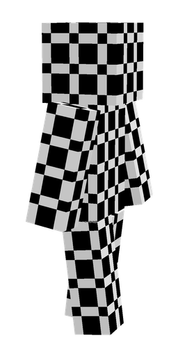 Black skin: body, right side render