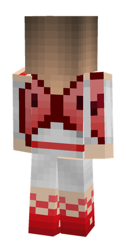 Orange skin: body, back render