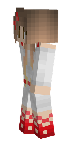 Orange skin: body, left side render