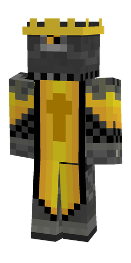 Black skin: body, back render