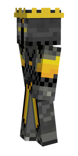Black skin: body, left side render