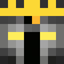 Black skin: face render
