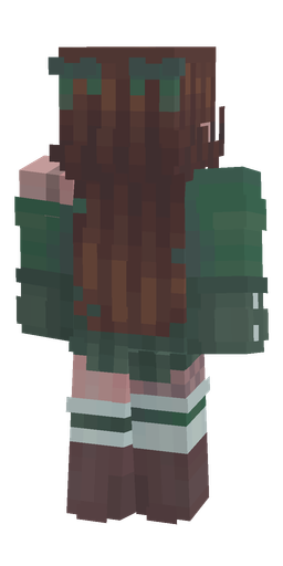 Classic skin: body, back render