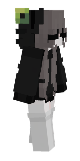 Black skin: body, right side render