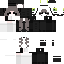 Black skin: raw texture render