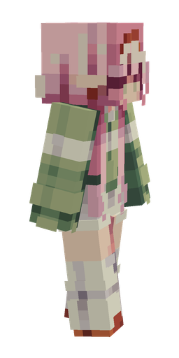 Green skin: body, right side render
