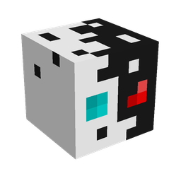 Black skin: head render