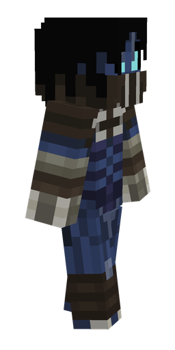 Black skin: body, right side render