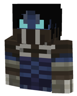 Black skin: bust render
