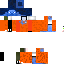 Blue skin: raw texture render