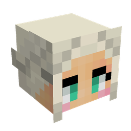 Brown skin: head render