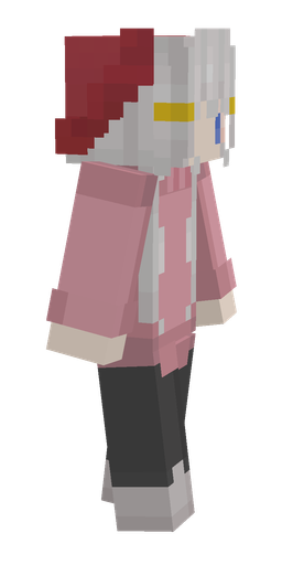 Black skin: body, right side render