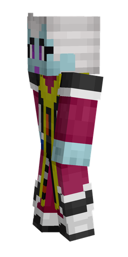 Black skin: body, left side render