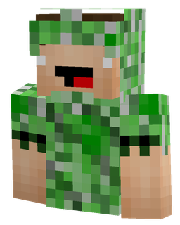 Blue skin: bust render