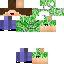 Blue skin: raw texture render