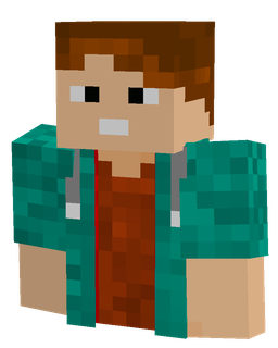 Blue skin: bust render