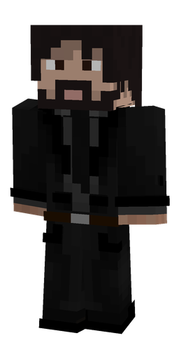 Black skin: body, front render