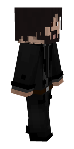 Black skin: body, right side render